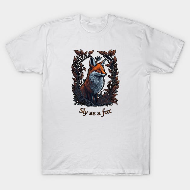 fox T-Shirt by ElArrogante